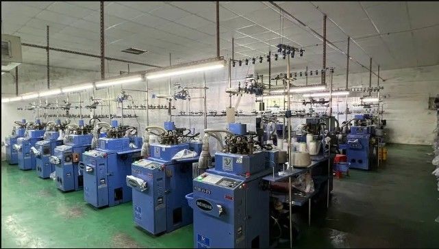 Foshan Yumian Weaving Co., Ltd. γραμμή παραγωγής του κατασκευαστή